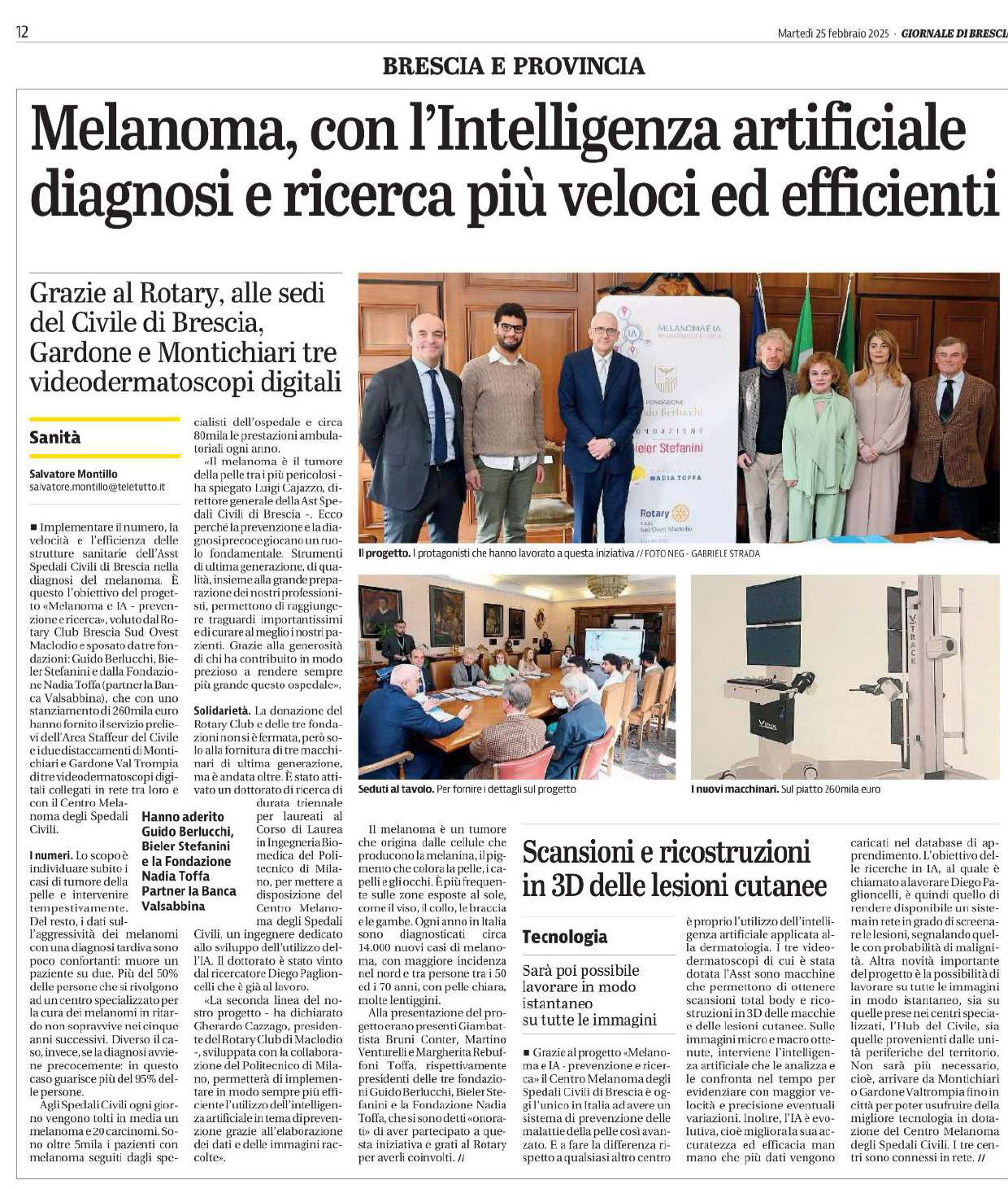 Progetto “Melanoma e IA”