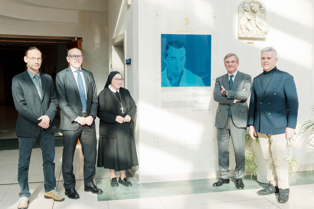 Giornata Nazionale delle Cure Palliative: la Fondazione Guido Berlucchi dona alla Domus Salutis