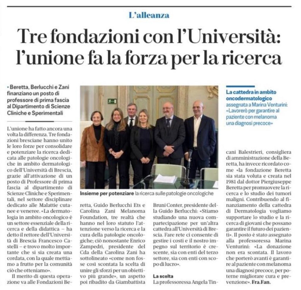 Bresciaoggi dermatologia